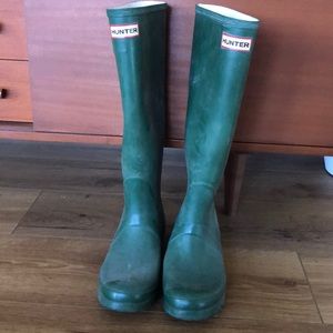 Tall Hunter Boots (Size 8)